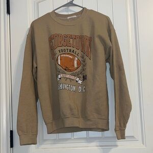 Vintage Crewneck Tillye’s “Georgetown Football”